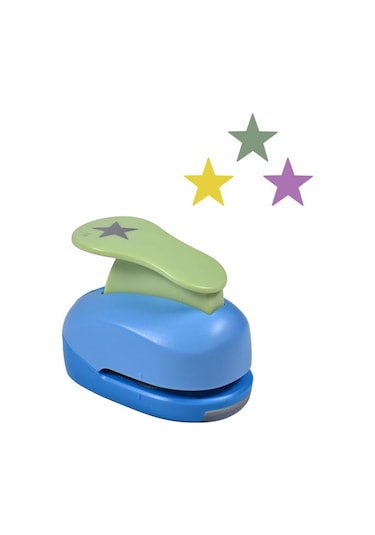 Kamei Şekilli Delgeç Yıldız İnce 3.8 Cm Km8815 Çok Renkli