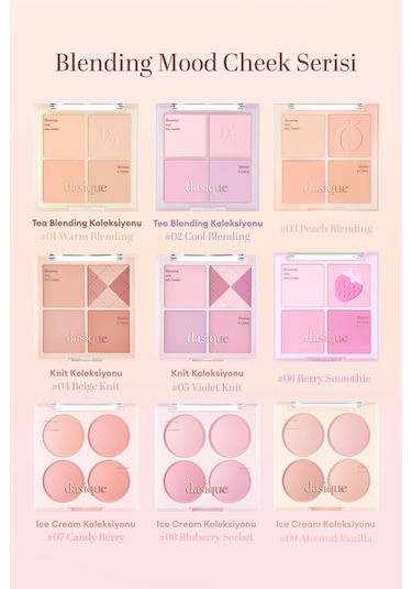 Dasique Blending Mood Cheek 18 Milky Apricot