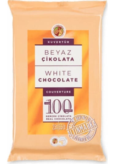 Altınmarka Beyaz Fildişi Kuvertür Çikolata 2500 G