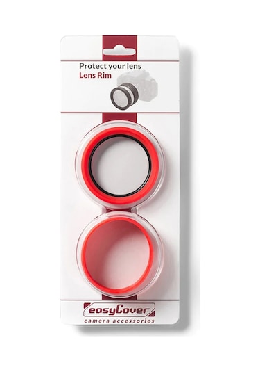 EasyCover ECLR58R Lens Rim 58mm (Kırmızı)