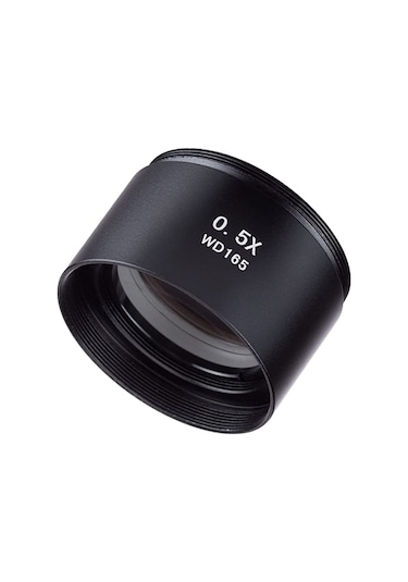 Stereo Mikroskoplar Yardımcı Objektif Lens Barlow Lens Büyüteç 0.5x Wd165