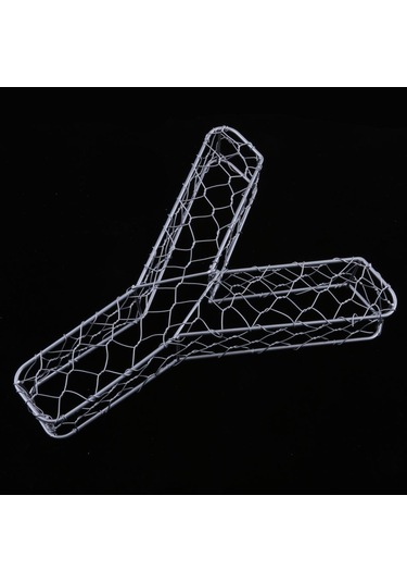 Suntek Alfabe Demir Tel Çelenk Çerçeve Etli Saksı Metal Y