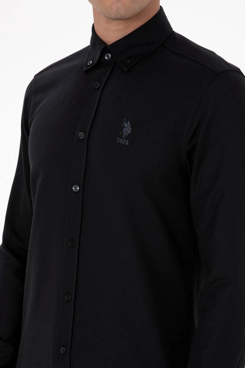 U.s. Polo Assn. Nova025k Siyah Erkek Gömlek 2225592 Siyah