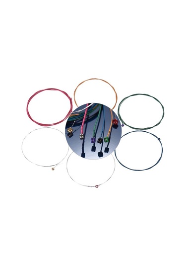 Orphee Tx620-C Renkli 10-47 Akustik Gitar Tel Seti-Pena