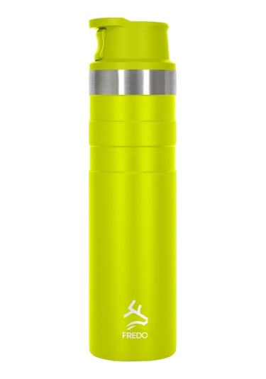 Comfort Therm Paslanmaz Çelik Neon Sarı Termos Bardak, Mug 600ml Sarı