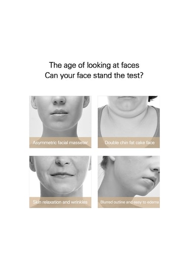 Artfulabode Yüz V-yüz Ve Terapi Sıkılaştırma Şekillendirici Mikroakım, Masaj Led Isıtmalı Geeroyoo Cihazı: Beyaz Pz Beyaz