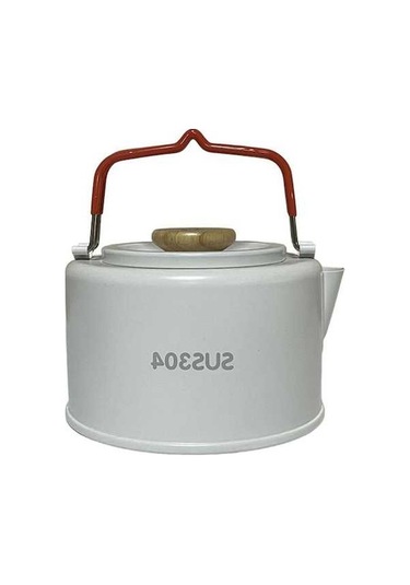 Pazly Kamp Su Isıtıcısı 1.2 Litre Açık Hava Çaydanlığı Beyaz - Pratik Ve Taşınabilir Beyaz