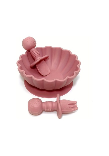 Çocuk Silikon Kase, Bebek Gıda Takviyesi Öğrenme, Vantuz