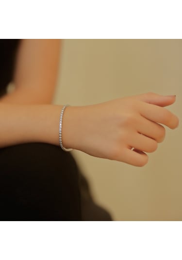 Lova 3,00 Karat Pırlanta Su Yolu Bileklik - 4070003