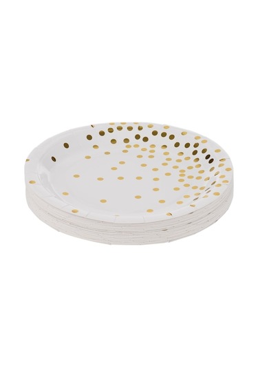 73 Parçalık Şık Kağıt Sofra Takımı: 15 Bardak, 15 Tabak, 15 Pipet, 12 Patlamış Mısır Kutusu, 1 Masa Örtüsü