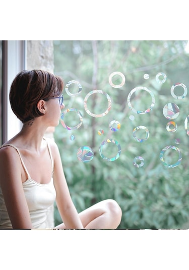 Suntek Pencere Gizlilik Filmi 3d Statik 24-adet-döngü