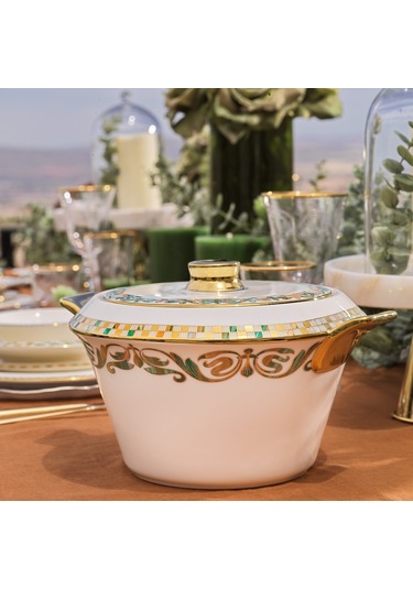 Schafer Tılsım Jade Yemek Takımı 60 Parça-yeşil