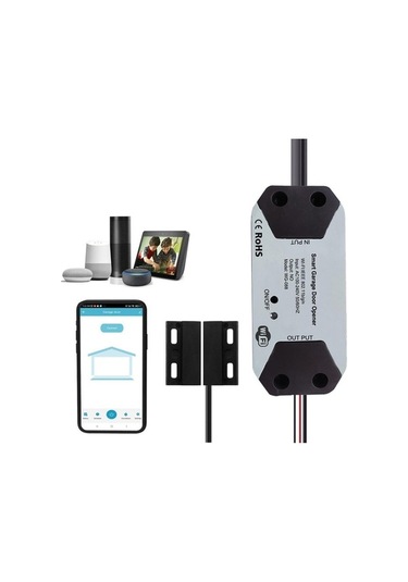 Novahub Akıllı Wifi Garaj Kapısı Açacağı Tuya Akıllı Yaşam App Uzaktan Zaman Ses Kontrolü 2.4 Ghz Ağlar Us