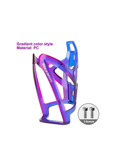 Rockbros Bisiklet Su Şişesi 600-750 Ml Mtb Yol Bisikleti Su Şişesi Tutucu Sıkma 007 Purple 007 Purple
