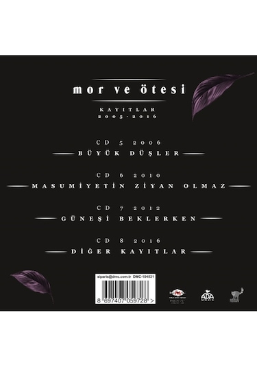 Mor ve Ötesi - Kayıtlar 2005-2016 (4 CD) (CD)