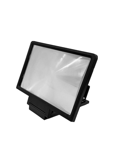 Trendooze Homyl Ekran Büyüteç, 7,20x5,63 İnç, Siyah, Kino Uygun 7,20 İnç X 5,63 İnç