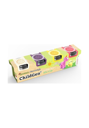 Doğal Oyun Hamuru - 4'lü Standart Set 125gr X 4