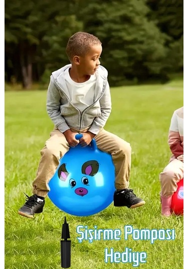 Zıp - Zıp Topu Pompa Hediyeli Pilates 90 Kg Kapasiteli