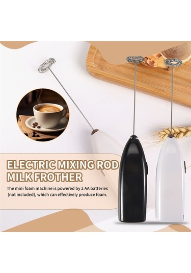 And Adhering To Your Requirements: Ulzyvf Mini Süt Köpürtücü Seti - Elektrikli Çırpıcı Beyaz 2 Adet Beyaz - Siyah