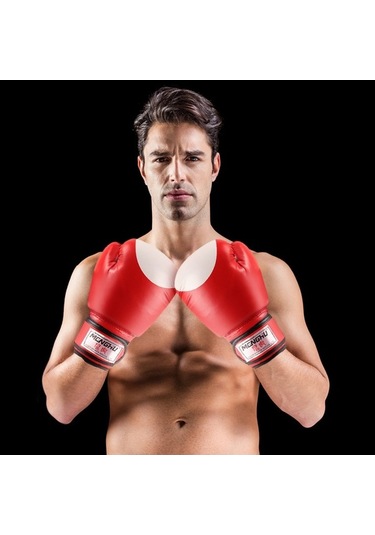 Artfulabode Ve Sporları Skycıty Siyah Siyah Profesyonel İçin, Eldiveni Dövüş Cm Boyut Boks Antrenman 6oz 12x16x4 - Li Siyah