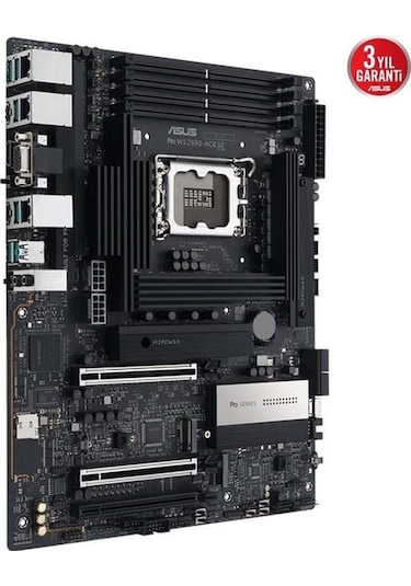 Asus Pro Ws Z890 Ace Se Ddr5 Thunderbolt-hdmı Dp Pcıe 5.0 1851p Atx