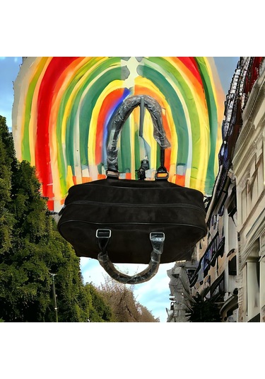 Carolina Herrera Unısex Hostes Valiz Seyahat Tatil Spor El-çantası-genişlik-42-derinlik-27-cm 4124134