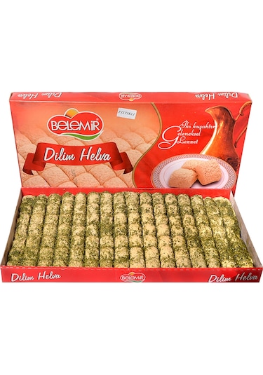 Sabıroğlu Fıstıklı Dilim Helva Kutu 2750 G