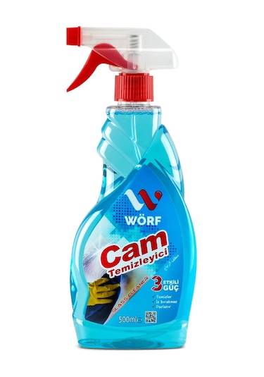 Wörf Cam Temizleyici Parfümlü Sprey 500 Ml
