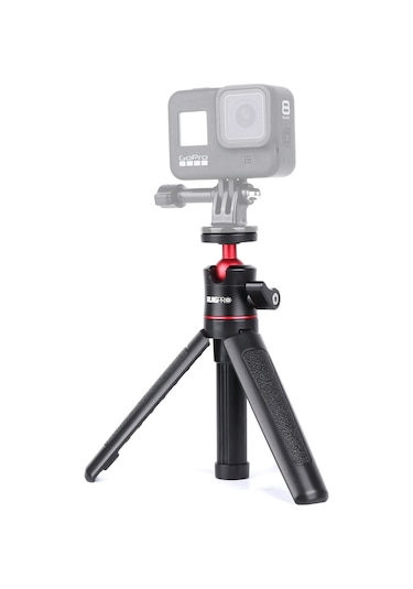 Sones Ruıgpro Çok İşlevli Katlanabilir Tripod Tutucu Selfie Monopod Çubuğu, Gopro Hero12 Siyah / Hero11 /10 /9 /8 /7 /6 /5, Insta360 Ace / Ace Pro, Djı Osmo Action 4 Ve Diğer Aksiyon Kameraları İçin Bilyalı Başlıklı Siyah
