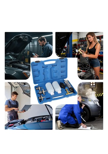 Dorf Tools Co2 Kaçak Test Kiti Conta Sızıntı Test Kiti 8 Parça Diğer