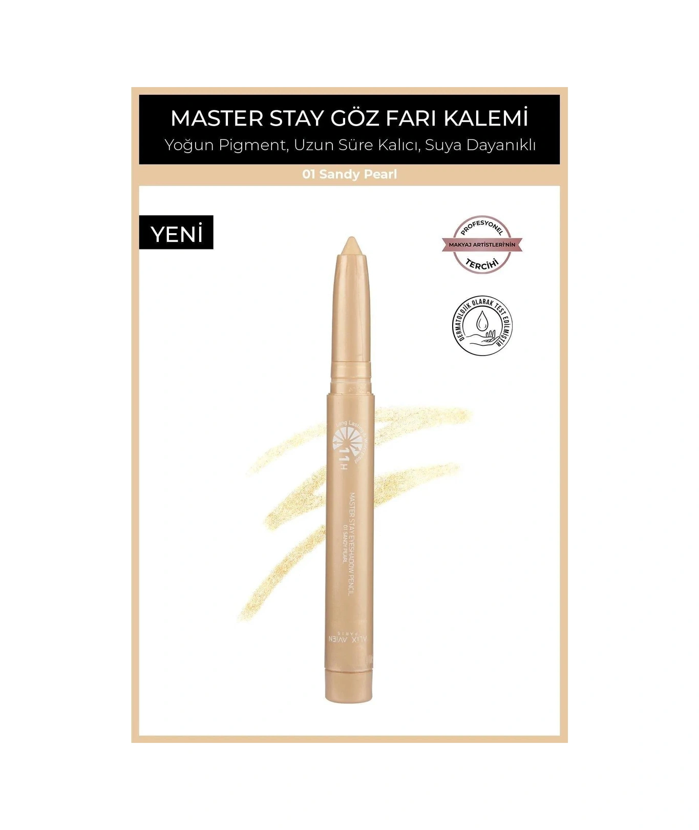 Alix Avien Gözenek Karşıtı Parlak Cilt Görünümü Sağlayan Dolgun Dudak Etkili Işıltılı Suya Dayanıklı Makyaj Set