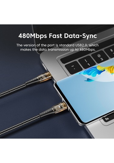 Toocki Usb C Kablo C Tipi Şarj Kablosu Samsung Uyumlu S21 S20 Xiaomi Redmi Not 11 6a Hızlı Şarj Cihazı Usbc Veri Kablosu Tel