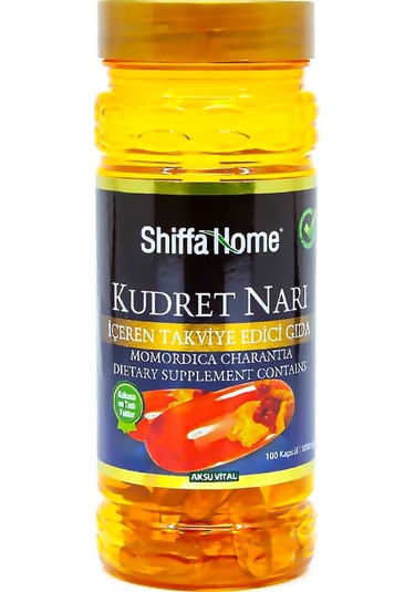 Aksu Vital Shiffa Home Kudret Narı 1000 MG 100 Kapsül