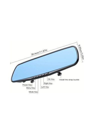 Xuweiwei Dual Recording 64gb High Definition 1080p Streaming Dash Cam Park Modu Gece Gorusu