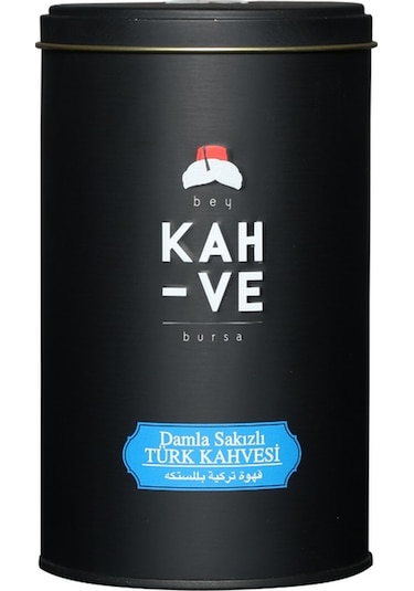 Bey Kahve Damla Sakızlı Türk Kahvesi Teneke 250 G