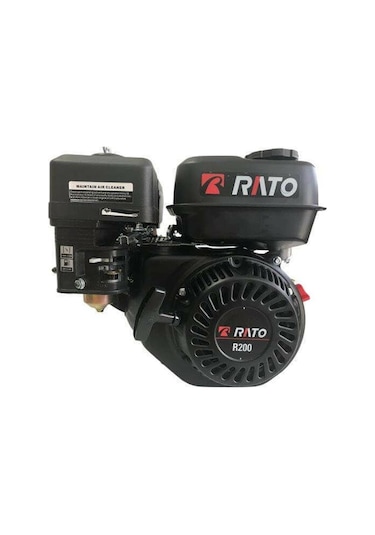 Rato R200 Benzinli Motor 6,5 Hp İpli Kamalı Çapa Tipi