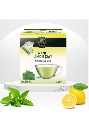 Sargılı Nane Limon Çayı 100Gr (20 adet) Doğal Bitkisel Glutensiz