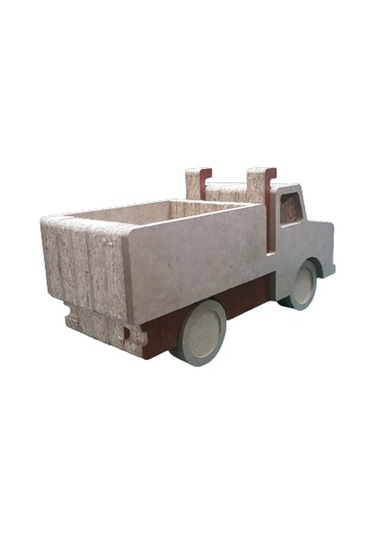 Ahşap Sunta Oyuncak Kamyon