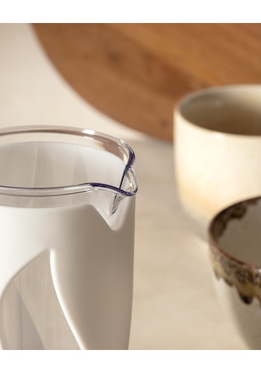 Madame Coco Berthe French Press - Soft Ekru - 500 Ml Frpr0000000001 500 Ml-soft Ekru Beyaz