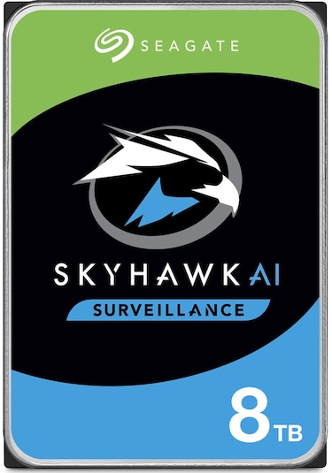Seagate SkyHawk AI ST8000VE001 3.5" 8 TB 7200 RPM SATA 3 HDD