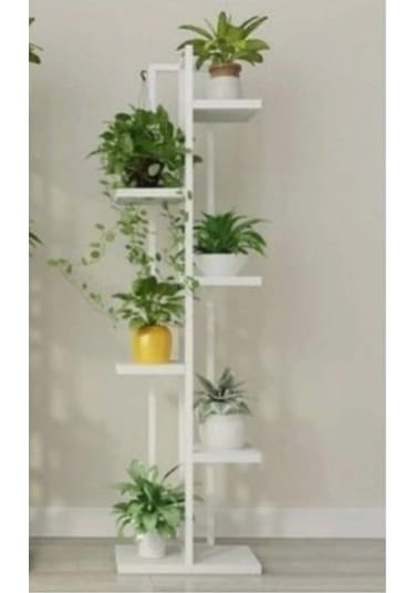 Çiçeklik 6 Bölmeli Sehpa