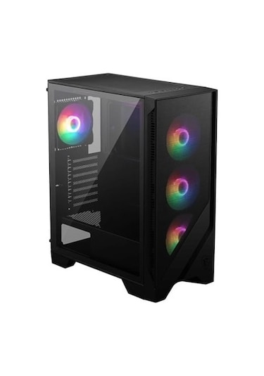 MSI Mag Forge 120A AIRFLOW Temperli Cam 6 x120mm Auto RGB Fan ATX Bilgisayar Kasası