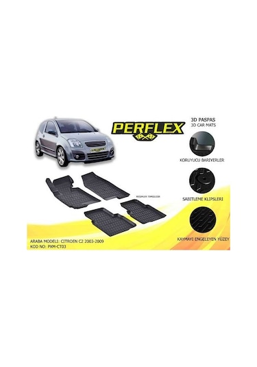 Perflex Pxm-ct03 Paspas 3d Havuzlu X-mat C2 03-08