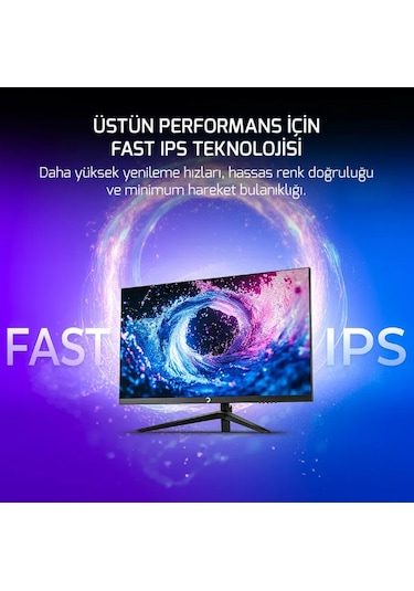 GamePower Sonic T80 27" 0.5 MS 180 Hz QHD 2K Fast IPS LED Monitör