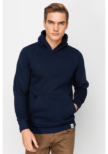 Igs İgs Standart Kapüşonlu Erkek Sweatshirt Lacivert