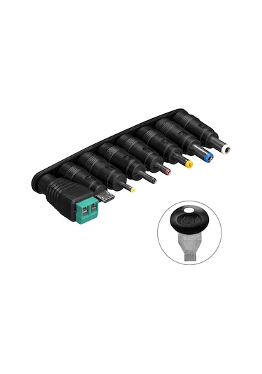 Adaptör S-Link Sl-128C 3V/4.5V/5V/6V/7.5V/9V/12V 1A 12W 5.5x2.1