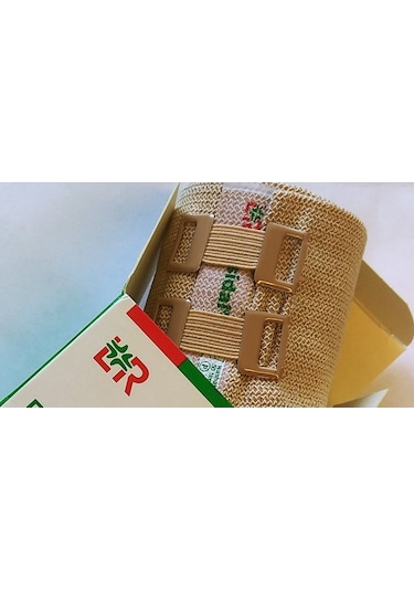 LR Rosidal K Elastik Bandaj Kompresyon Bandajı 6 CM x 5 M 10 Adet