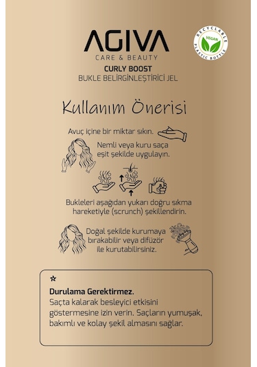 Curly Boost Bukle Belirginleştirici Jel-250ml