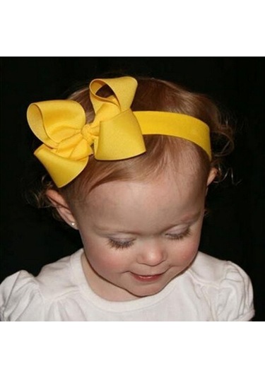 Geeksen 40 Renkli Çocukluk Aksesuarı: El Yapımı Düz Renkli Papatya Bantları, Yüksek Esneklikli Bebek Saç Bantları 608 9