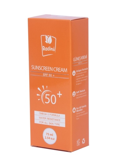 Radins Güneş Kremi Spf 50+ 75 ML
